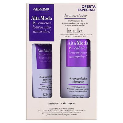 Kit Alta Moda Desamarelador com Shampoo e Condicionador 300ml